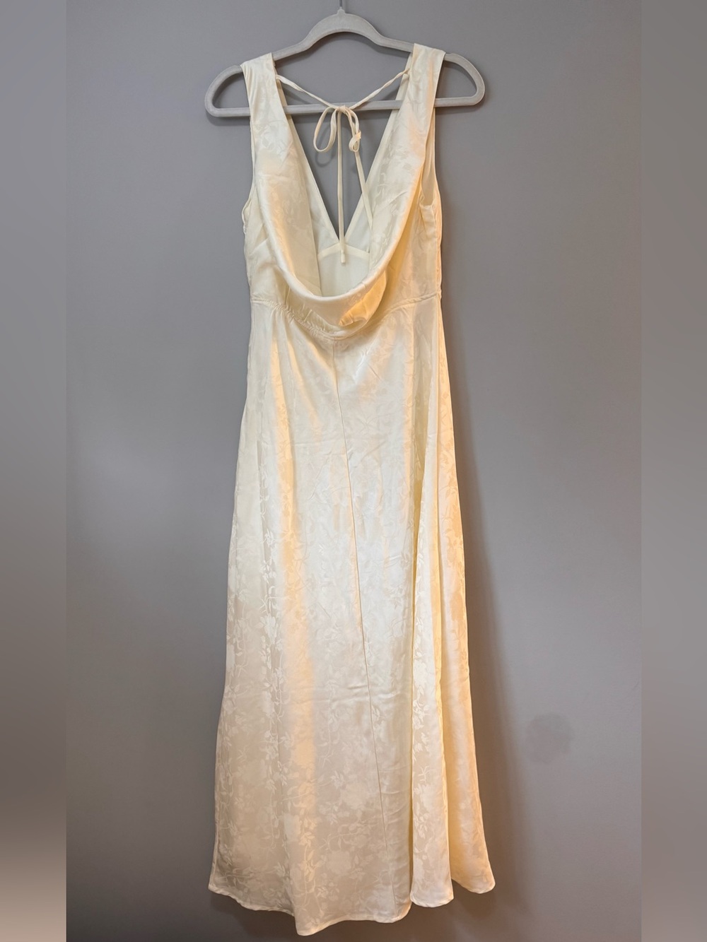 Backless Ivory Dress